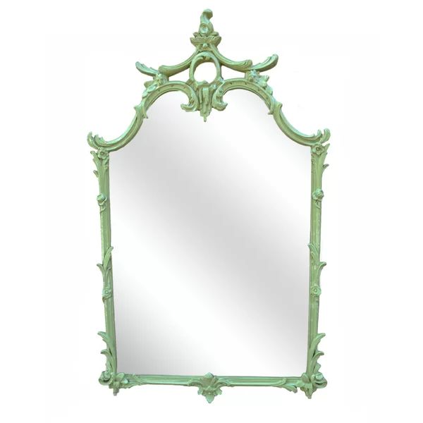 Parakeet Green Cassini Arch Wall Mirror | Wayfair North America