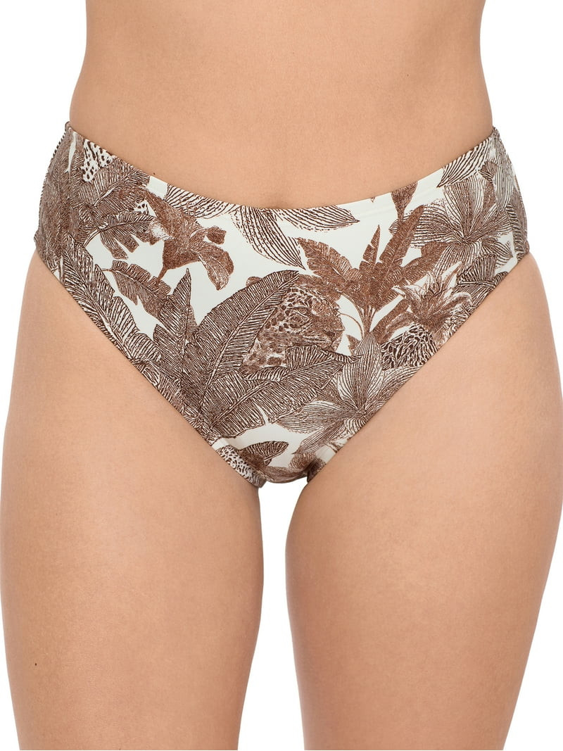 Sofia by Sofia Vergara Women's Mid-Rise Bikini Bottom, Sizes XS-XL | Walmart (US)