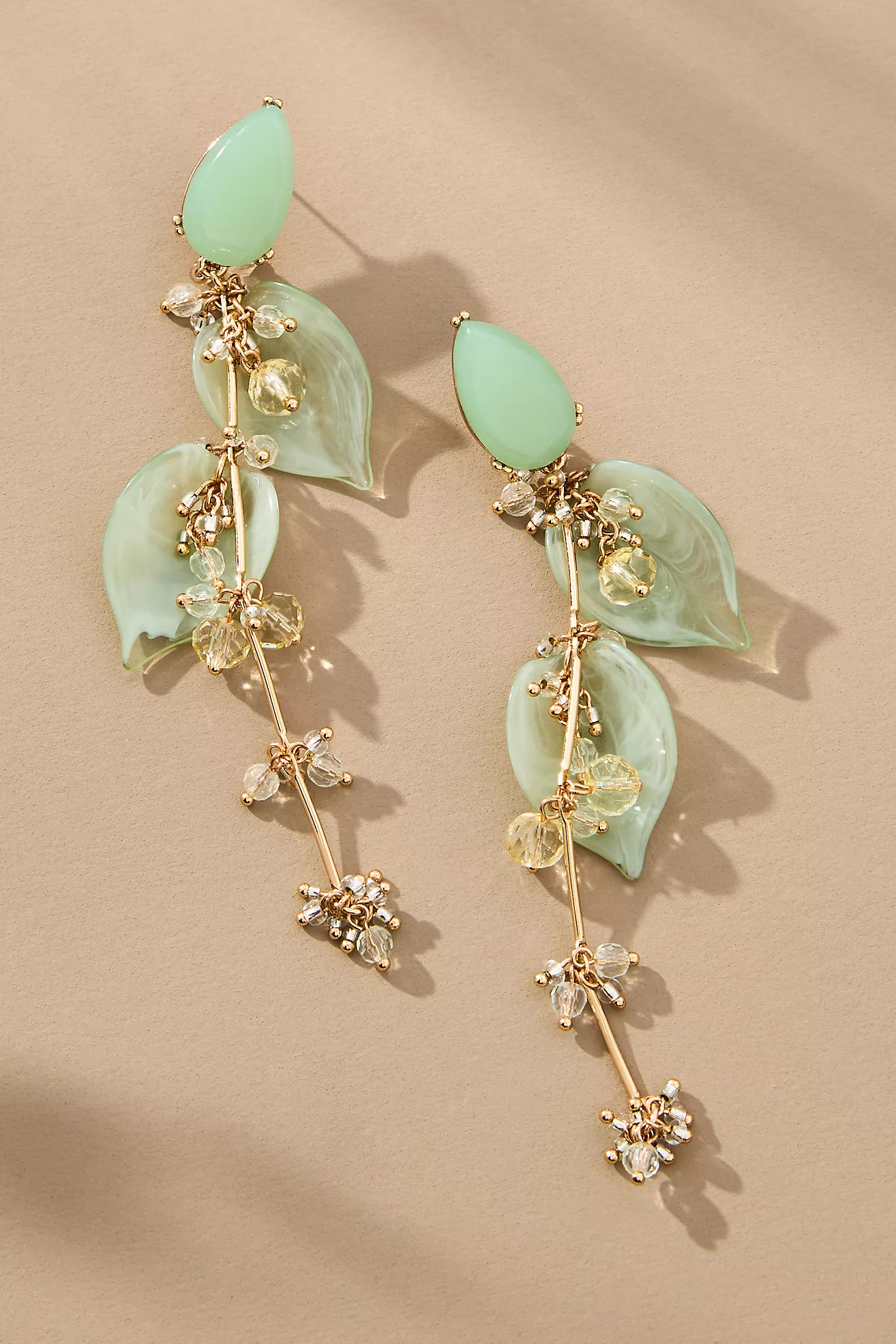Flutter Floral Drop Earrings | Anthropologie (US)