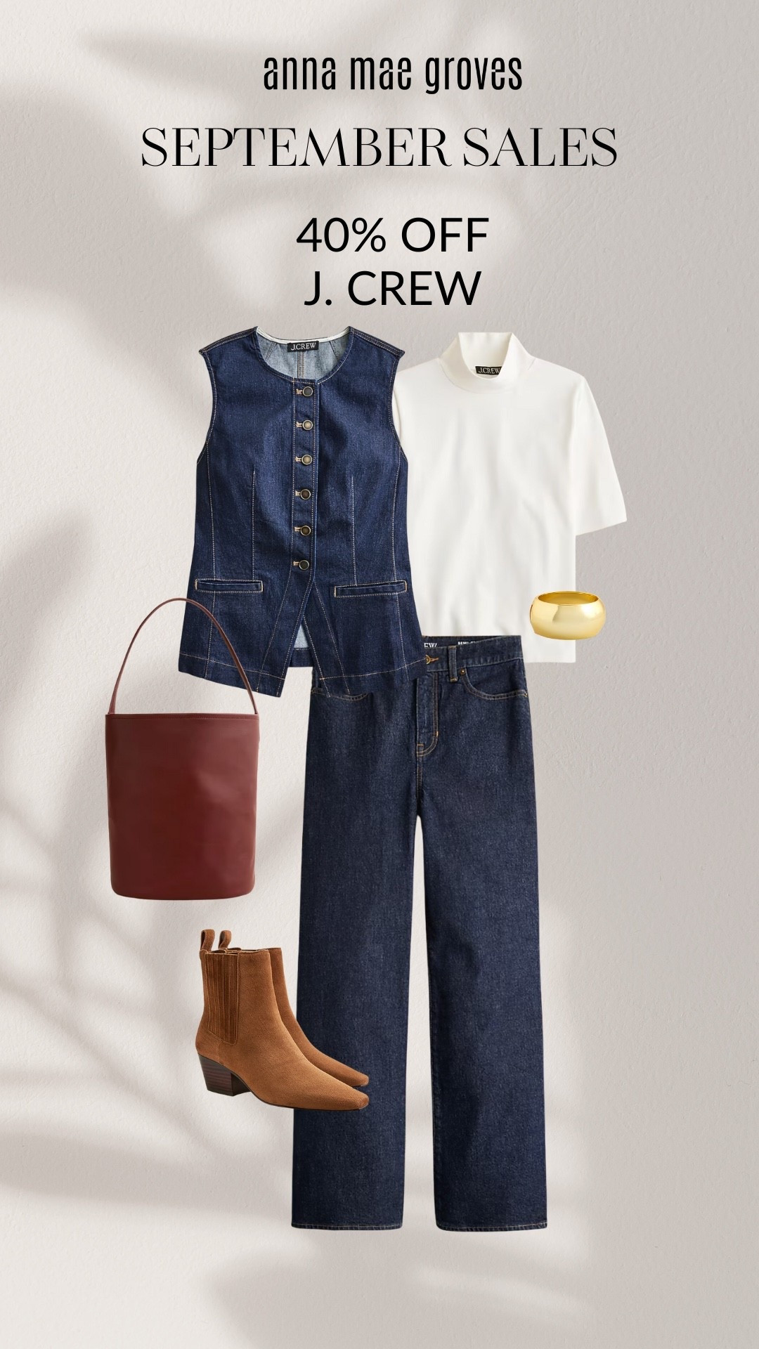 An easy every day fall look! I’m so excited for these cooler temps because we can finally layer!! Everything is 40% off on J Crew until 10/6 with code SHOPFALLL Obsessed

#LTKWorkwear #LTKSeasonal #LTKSaleAlert