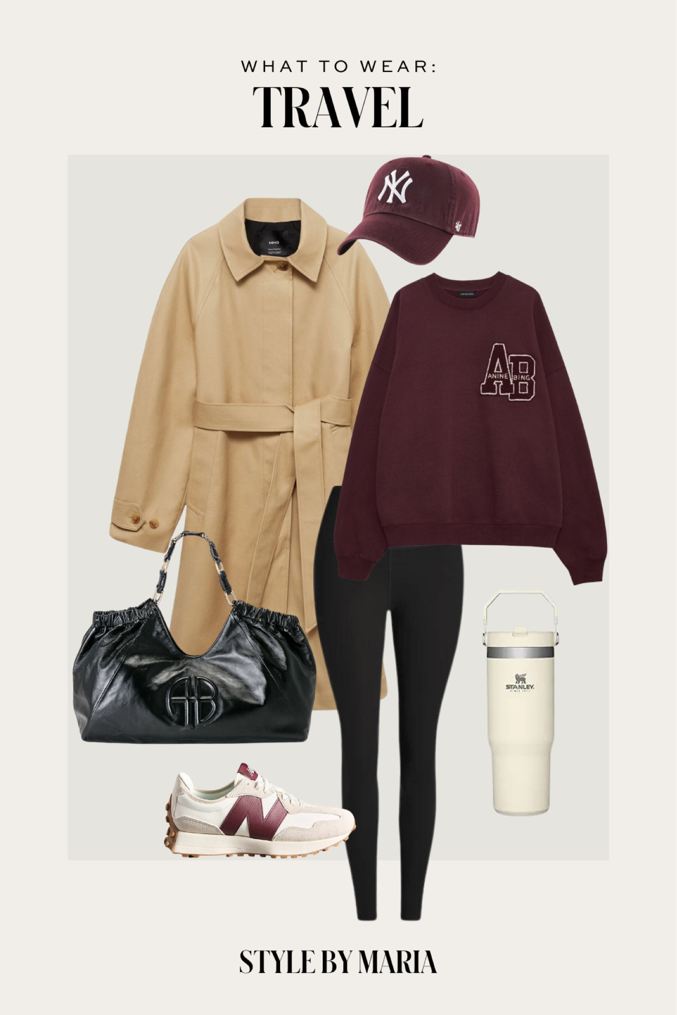 Casual fall outfit ideas
Mango trench coat
Anine bing burgundy sweatshirt
New balance sneakers 
Anine bing tote bag on sale 



#LTKTravel #LTKSaleAlert #LTKSeasonal