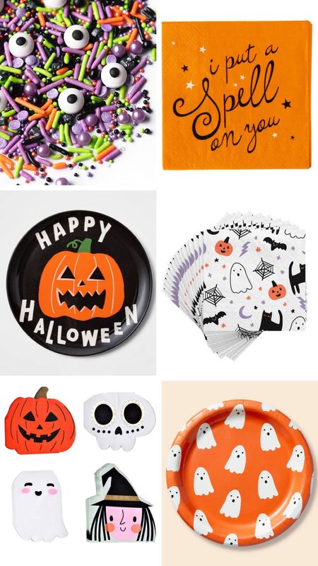 Halloween paper goods, party decor and tableware for kids Halloween parties and baking 

#LTKSeasonal #LTKHalloween