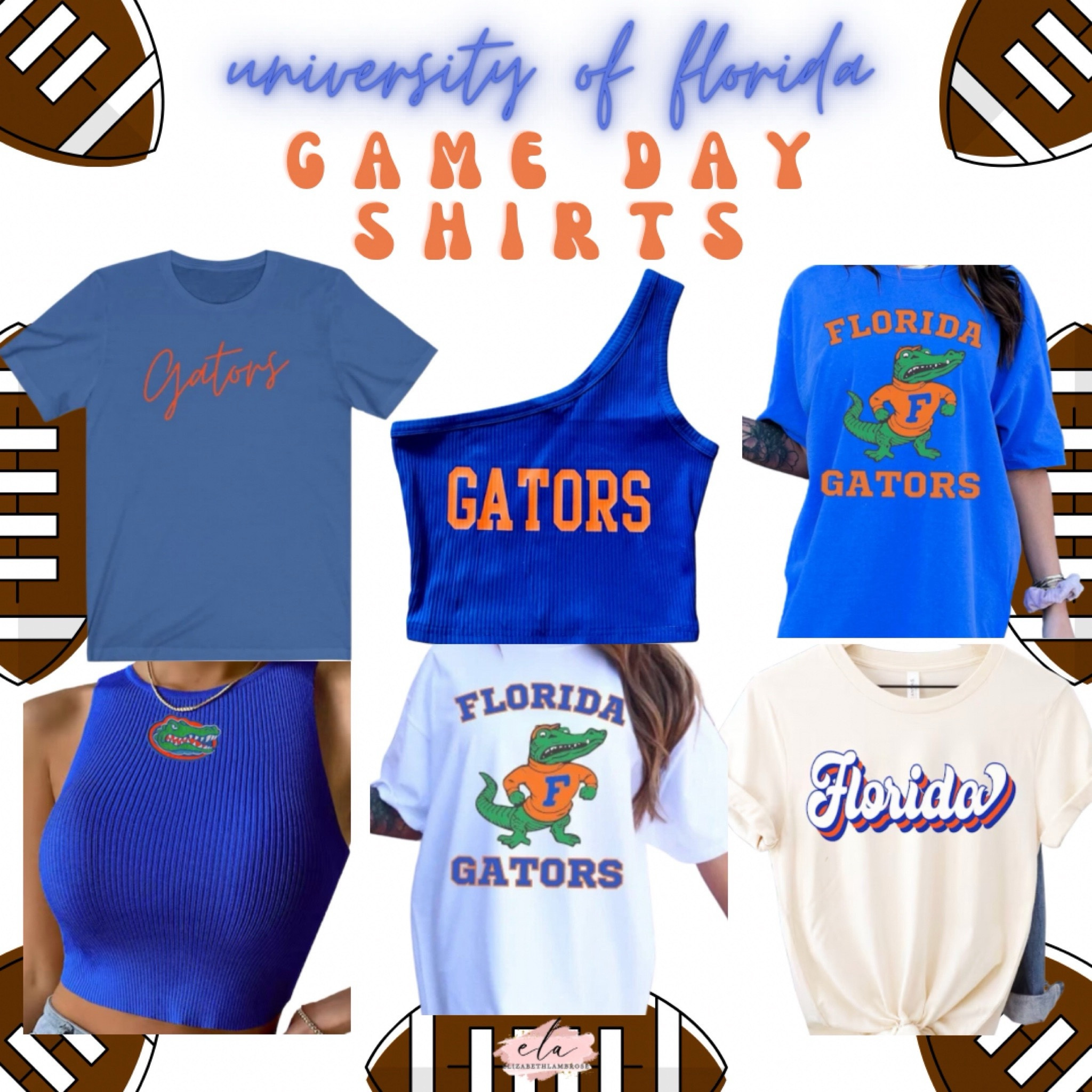 florida gators outfits 
orange and blue inspo for gator games 💙🐊🧡

#LTKU #LTKStyleTip #LTKBacktoSchool