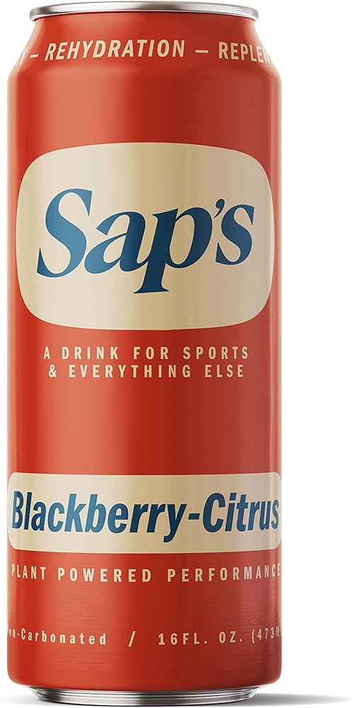 Sap’s Rapid Rehydration Sports Drink - 12 Cans, Blackberry-Citrus with Electrolytes and Adaptog... | Amazon (US)