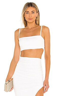 Nookie Aria Crop Top in White from Revolve.com | Revolve Clothing (Global)