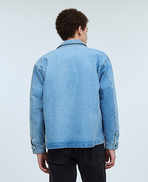 Denim Boxy Shirt-Jacket | Madewell