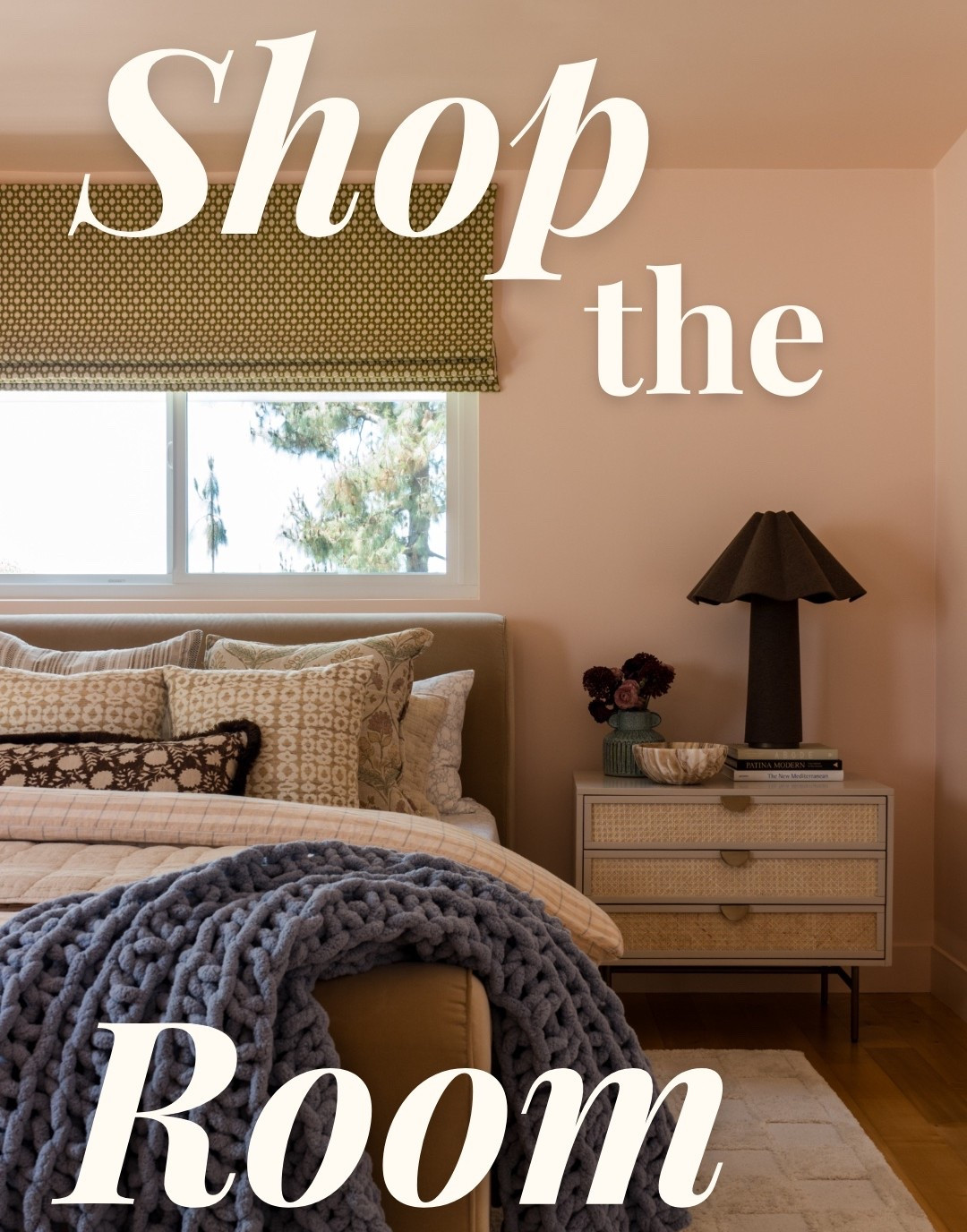 Shop this peachy pink hug of a primary bedroom #kikidesignstudio

#LTKHome