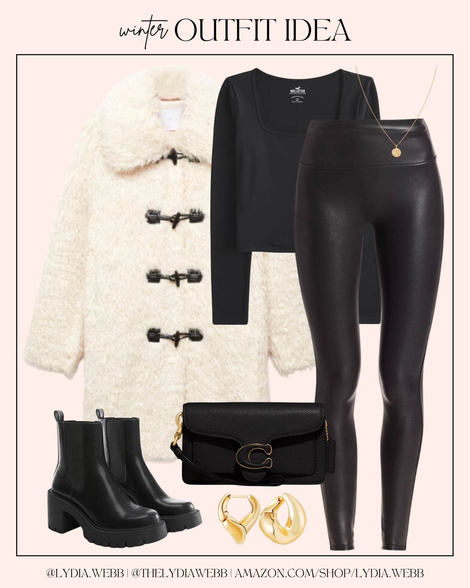 Winter Outfit Idea

Revolve
Steve Madden
Chelsea boots
Quilted crossbody
Silk pants
Satin shirt
Abercrombie
Winter outfit ideas
Winter new arrivals
Winter booties
Winter fashion
Denim shorts
Maxi skirt
Winter coats
Platform sandals
Winter outfits
Everyday tote
Sun hat
Wide brim hat
Studded sandals
Fall bracelets
Fall dresses 
Strappy heels
Winter sunglasses
Denim jeans
Winter fashion
Winter booties

#LTKstyletip #LTKSeasonal #LTKHoliday