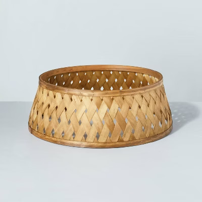 Light Stained Woven Tree Collar - Hearth & Hand™ with Magnolia | Target