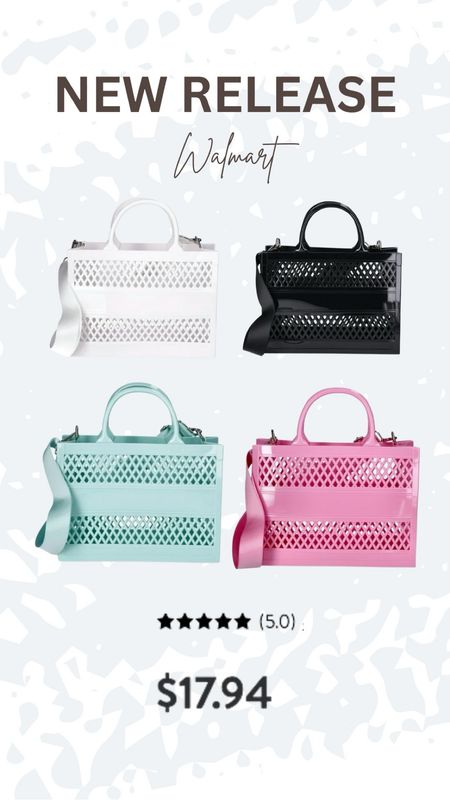 Jelly handbags from Walmart now available for summer!!! 

#LTKsalealert #LTKSeasonal #LTKitbag
