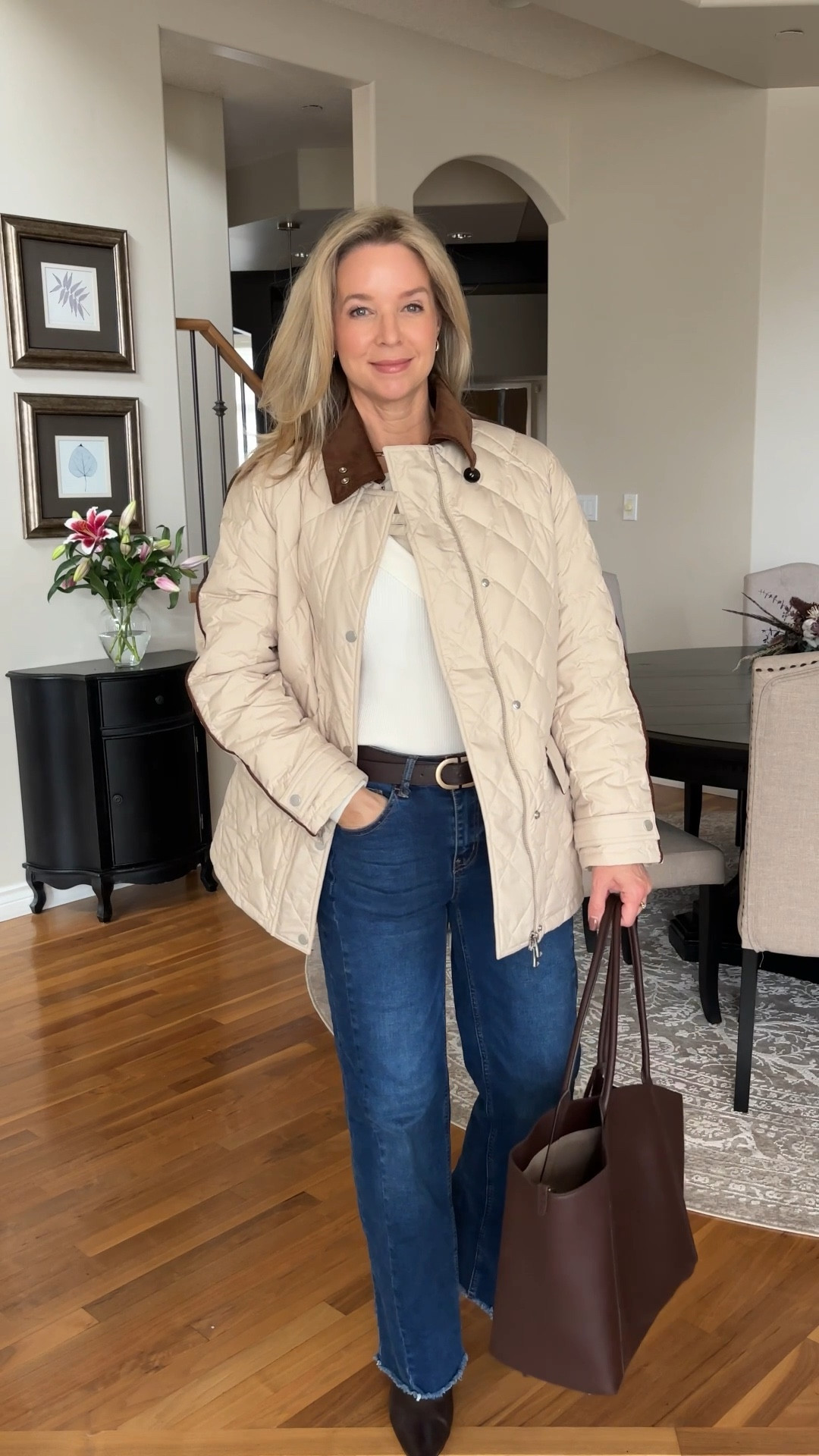 ⭐️Use karla15 for 15% off your first order!

If you are not familiar with Fabrique, they work with 350 designers from all over the world to curate exclusive pieces that are both diverse and beautiful. ✨

Canadians - to order, contact Fabrique’s customer care to place an order. We will be able to order from their website starting Nov 19th! 

Wearing size S in the down jacket

Finally, a quilted jacket quite unlike any other. Every detail has been thought of and executed. 
Made from water resistant cotton, it also offers wind resistance.
It can be worn as a more boxy look or the waist can be adjusted for a more fitted feel. I adore the corduroy detail in this jacket! 

The calfskin leather bag I’m sporting is also from Fabrique. It is reversible and can be worn 6 different ways! If you are looking for a quality bag, this is it!! 

Use code karla20 to save $20 on the bag. Cannot be combined with other code.

#followmeonltk