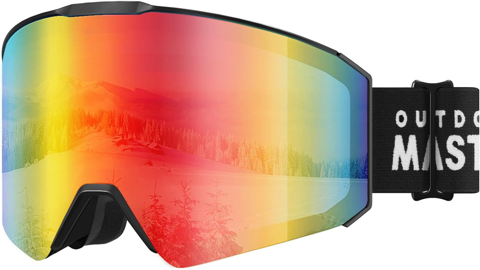 OutdoorMaster Falcon Kids Ski Goggles-Magnetic Interchangeable Lens,Anti Fog UV Protection OTG Sn... | Amazon (US)
