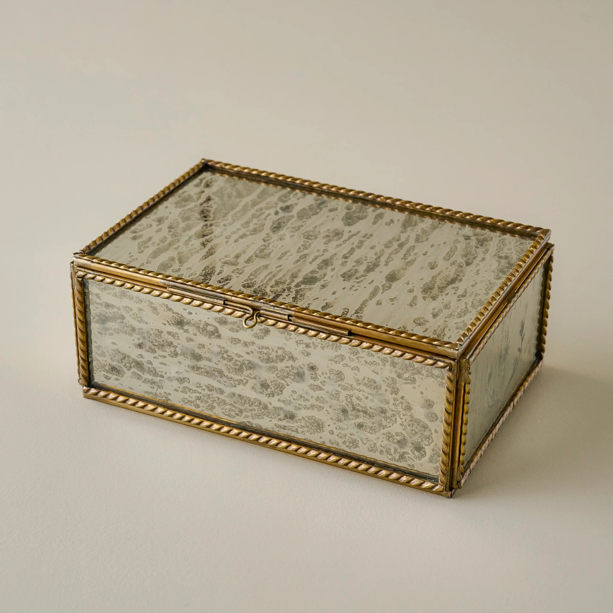 Helana Mercury Glass Accent Box | Magnolia