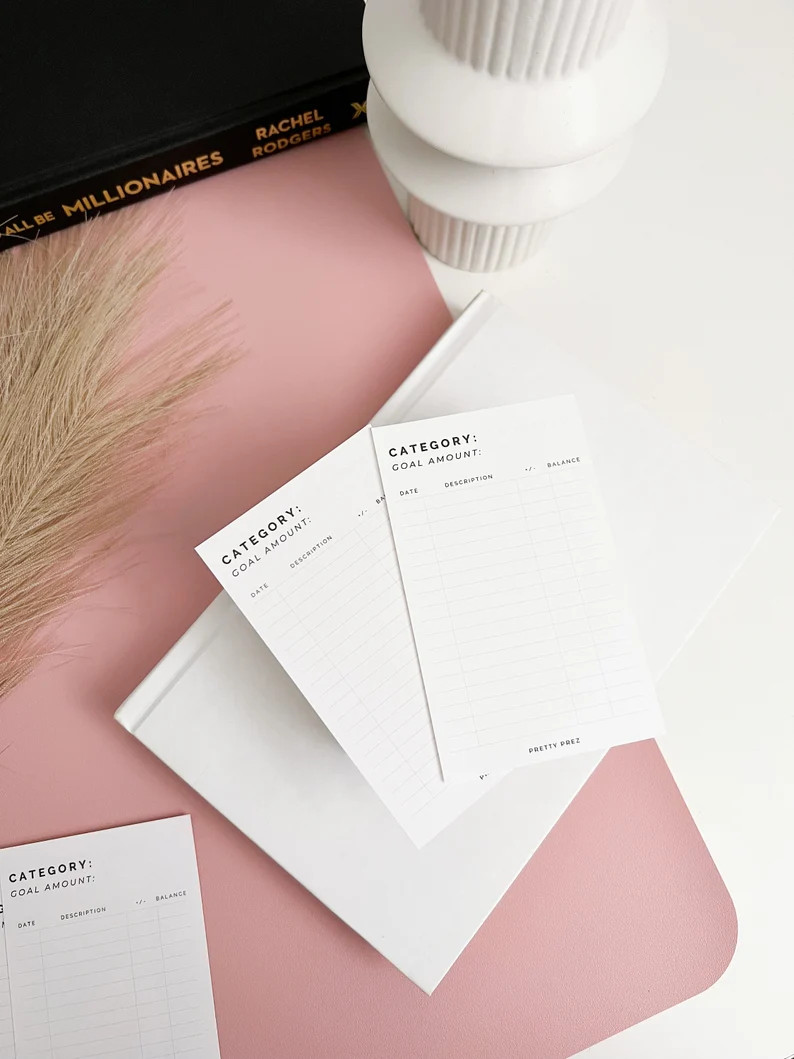 Cash Envelope Trackers | for A6/personal & A7/pocket Cash Envelopes | Cash Envelope System - Etsy | Etsy (US)