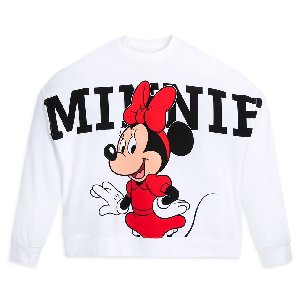Minnie Mouse Back to Front Pullover Sweatshirt for Women | Disney Store