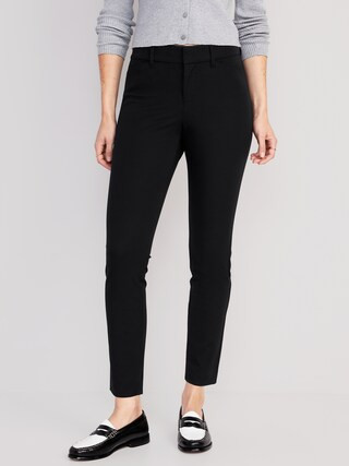Mid-Rise Pixie Skinny Ankle Pants | Old Navy (US)