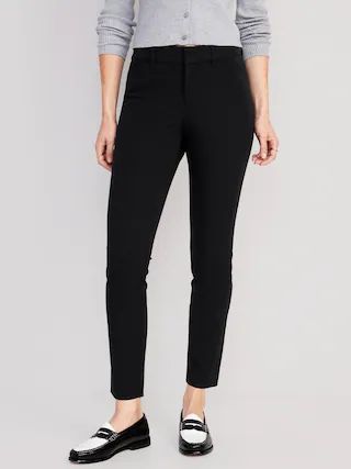 Mid-Rise Pixie Skinny Ankle Pants for Women | Old Navy (US)