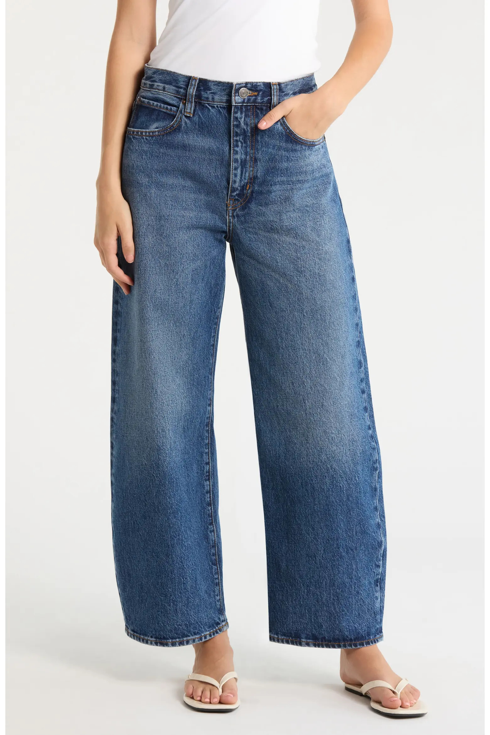 The Bow Crop Jeans (Women) | Nordstrom | Nordstrom