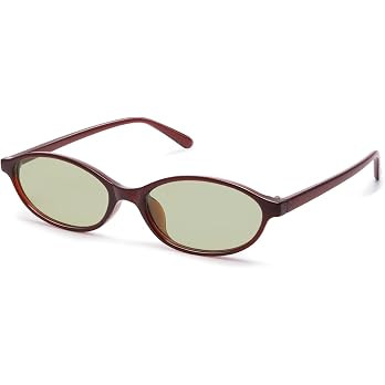 Retro Oval Sunglasses for Women Trendy Small 90s Style Vintage Narrow Cat Eye Frame GM9603 | Amazon (US)