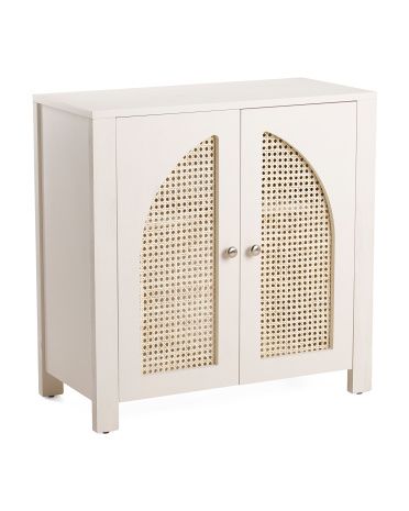 Two Door Cane Cabinet | TJ Maxx