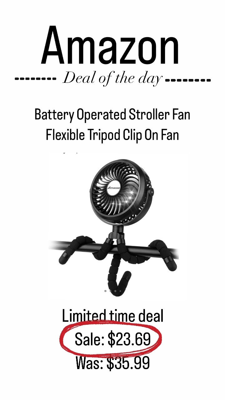 Everyone needs one of these. Especially if you’re a mom, with a baby, who lives in Texas! 🤣 

Summer heat | fan | portable fan | mom hacks | summer essentials | stroller finds | baby must haves

#LTKTravel #LTKSaleAlert #LTKBaby