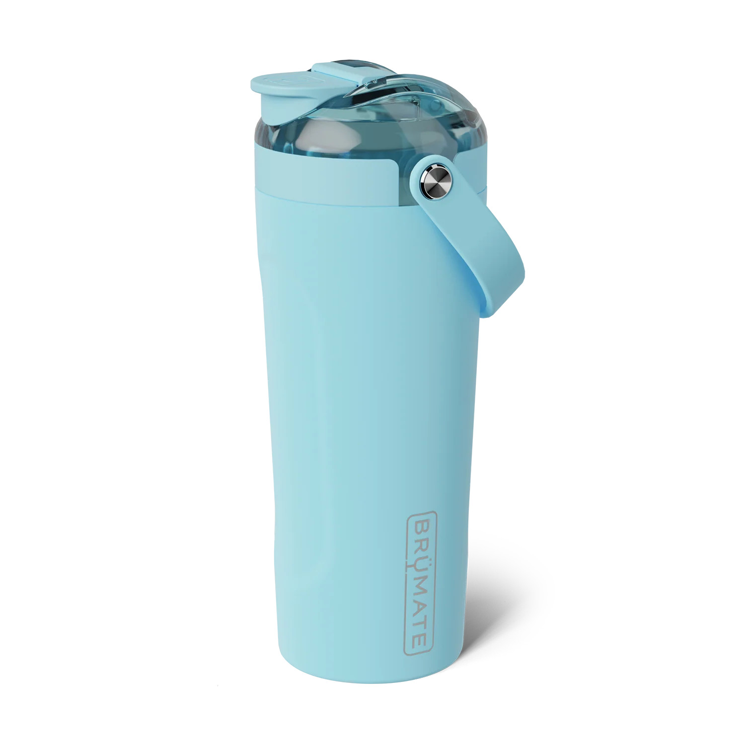 MultiShaker 25oz | Glacier Blue Shaker Bottle | BrüMate | Brumate