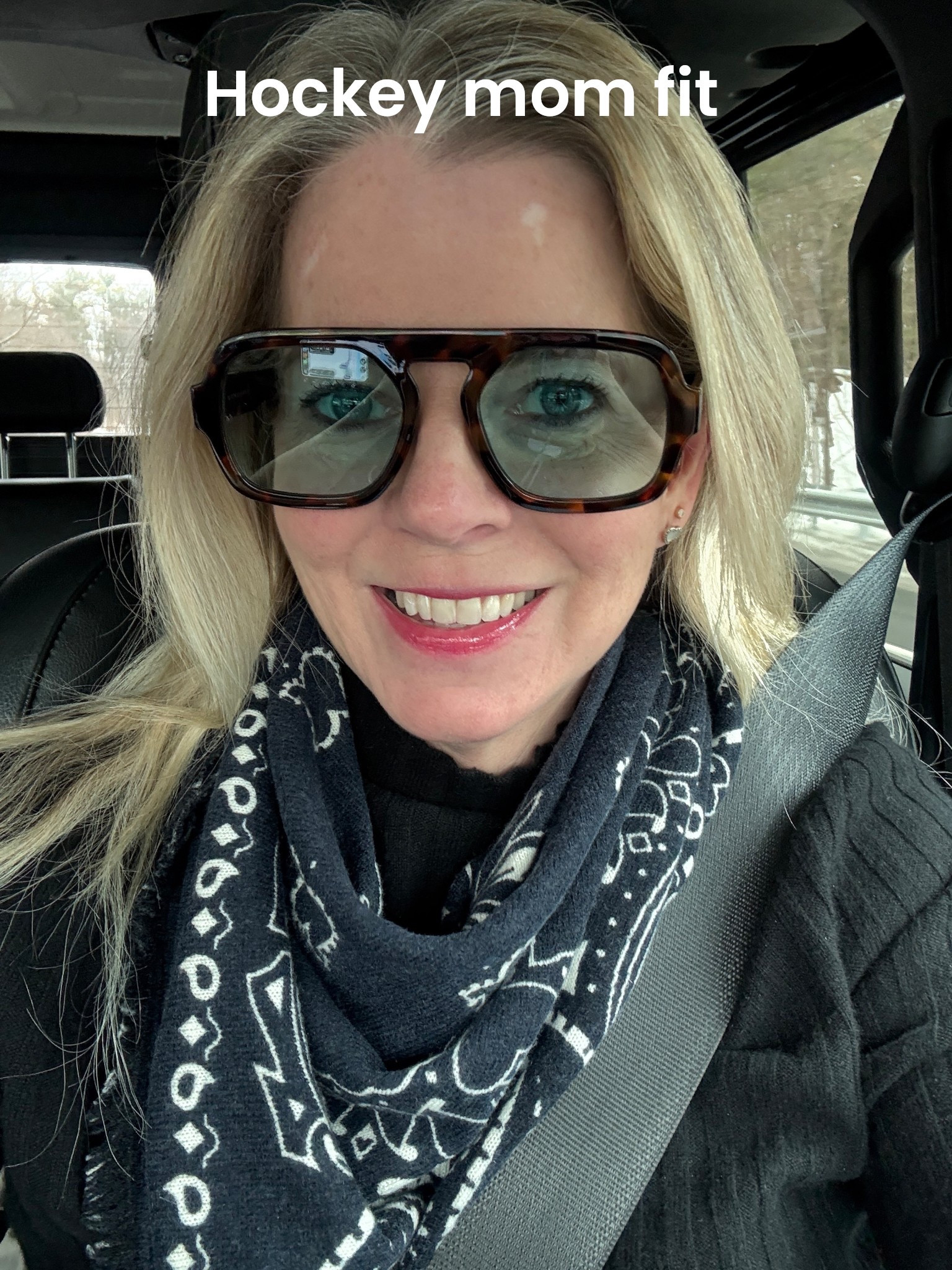 Hockey mom heading to our daughter's game! Let's Go!🏒

#LTKOver40 #LTKdayinmylife #LTKmomlife