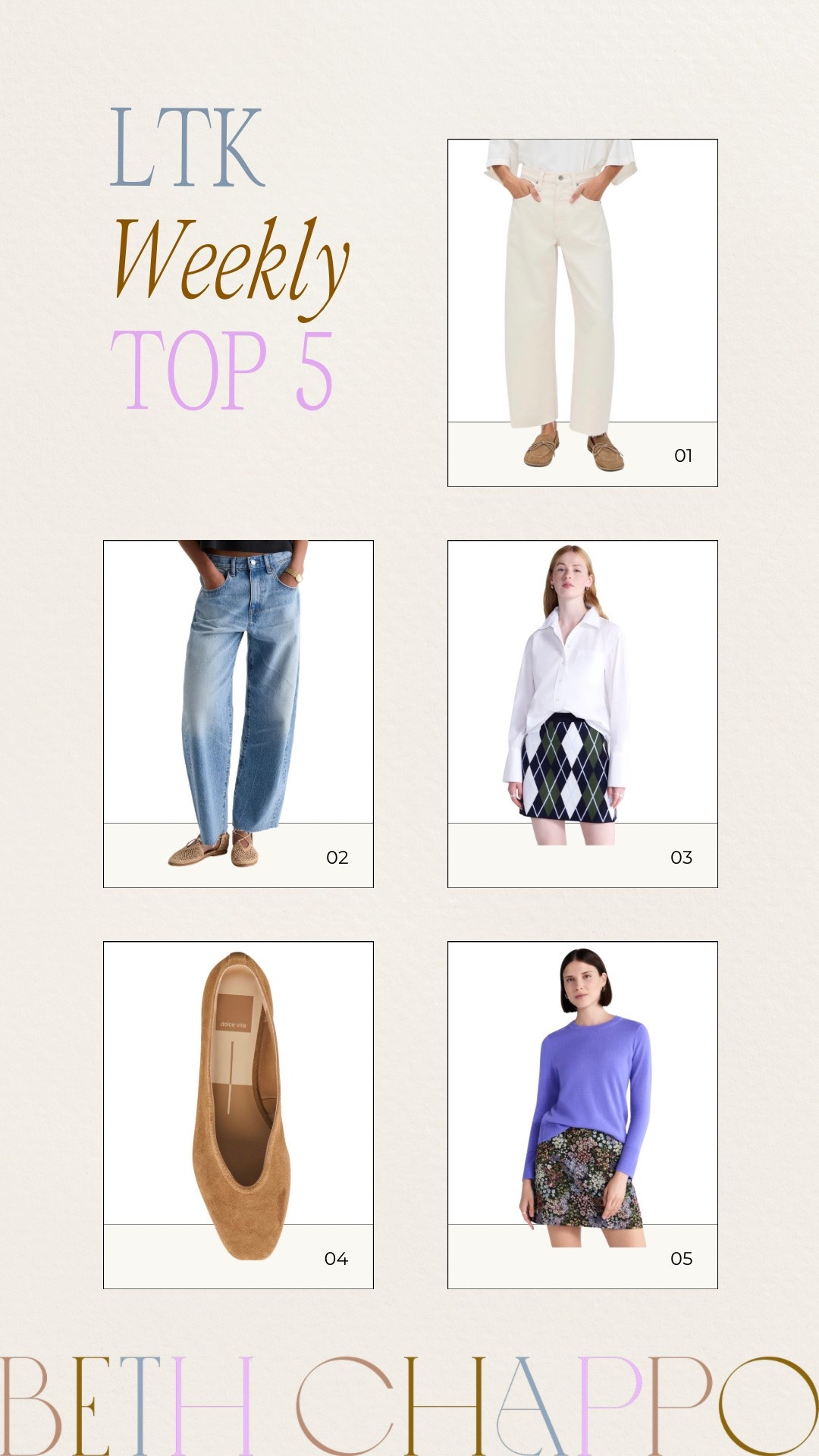 Weekly Top 5 💜🤎✨