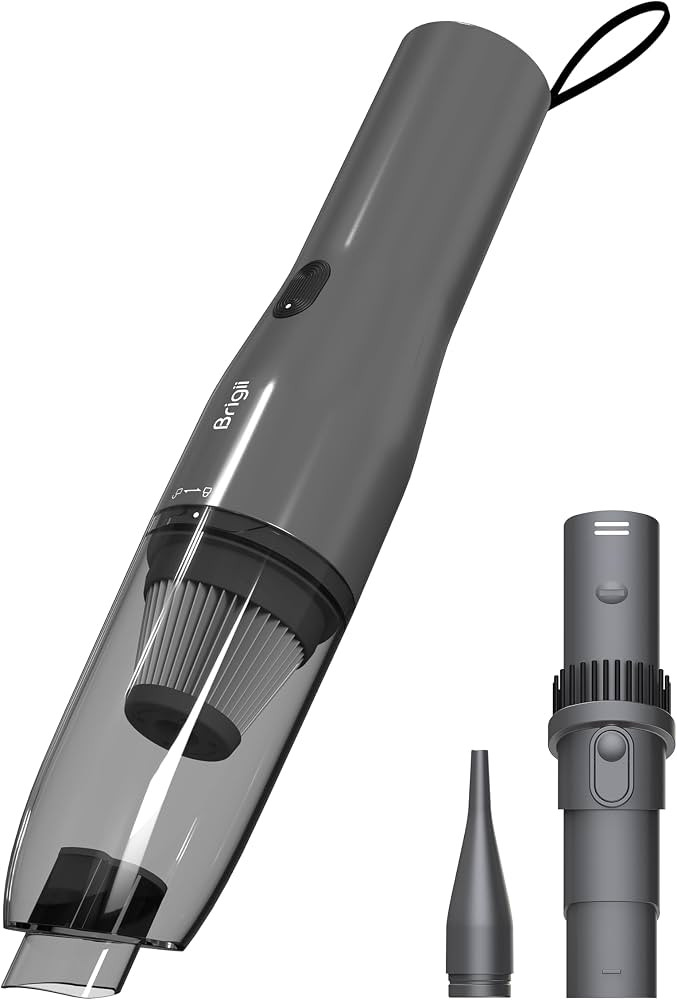Brigii Crevice Vacuum, Cordless Mini Vacuum, 2 in 1 Handheld Vacuum & Air Duster, Lightweight 0.8... | Amazon (US)