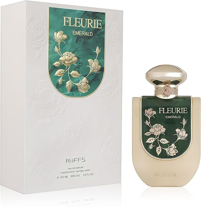 Riiffs Fleurie Emerald Women's Gourmand Perfume Eau de Parfum - Vanilla, Caramel, Floral, Lemon L... | Amazon (US)