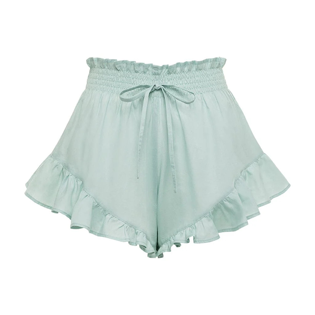 Powder Blue Boho Short | Montce
