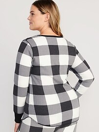 Waffle-Knit Pajama Top for Women | Old Navy (US)