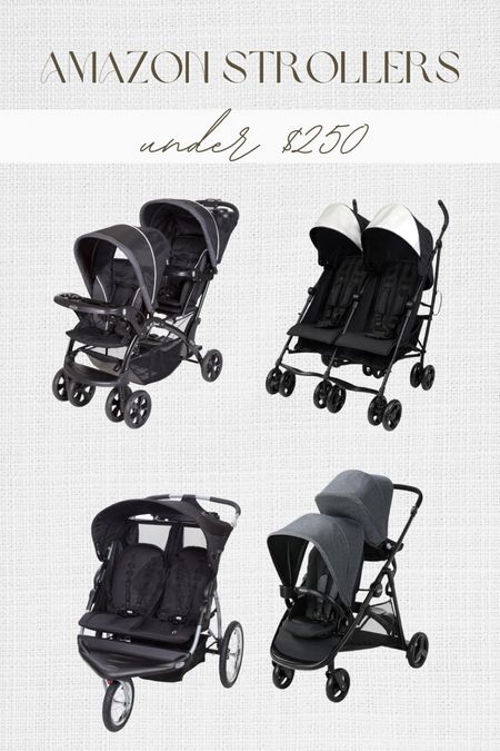 Double strollers from Amazon under $250! And they have amazing reviews too!

#LTKfindsunder100 #LTKbaby #LTKkids