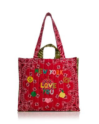 NY Love Quilted Embroidered Tote | Bloomingdale's (US)