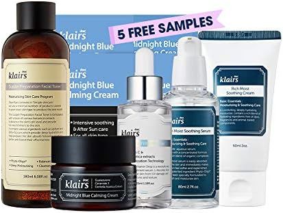 [DearKlairs] Angry Skin Calming Package, Irritated skincare, toner, serum, vitamin c serum,blue crea | Amazon (US)
