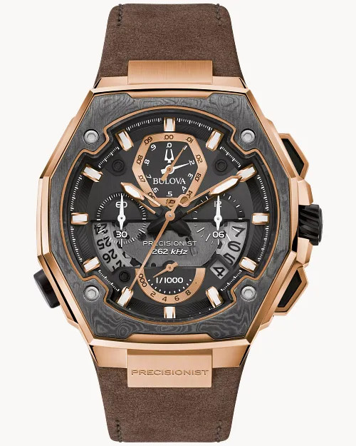 Black Dial Leather Strap Series X SE 98B356 | Bulova | Bulova