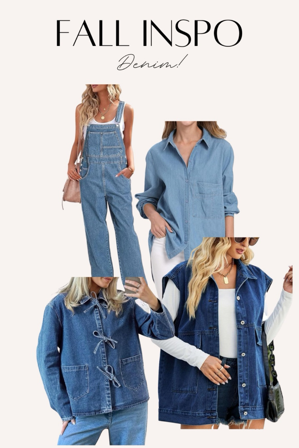 Demin style! #jean

#LTKSeasonal #LTKStyleTip #LTKU