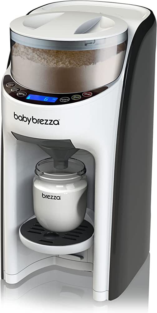 Baby Brezza New and Improved Formula Pro Advanced Formula Dispenser Machine - Automatically Mix a Warm Formula Bottle Instantly - Easily Make Bottle with Automatic Powder Blending, White | Amazon (US)