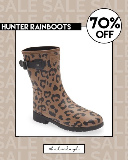 Hunter Rainboots on major sale 

#LTKshoecrush #LTKsalealert #LTKunder100