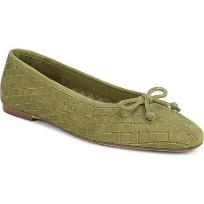 Sam Edelman Ruthie Woven Ballet Flat in Modern Ivory at Nordstrom, Size 9.5 | Nordstrom