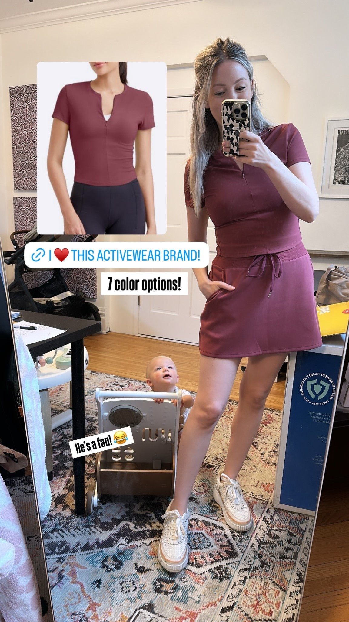 7 color options! He’s a fan! 😂

#LTKootd #LTKActive #LTKfitnessgoals