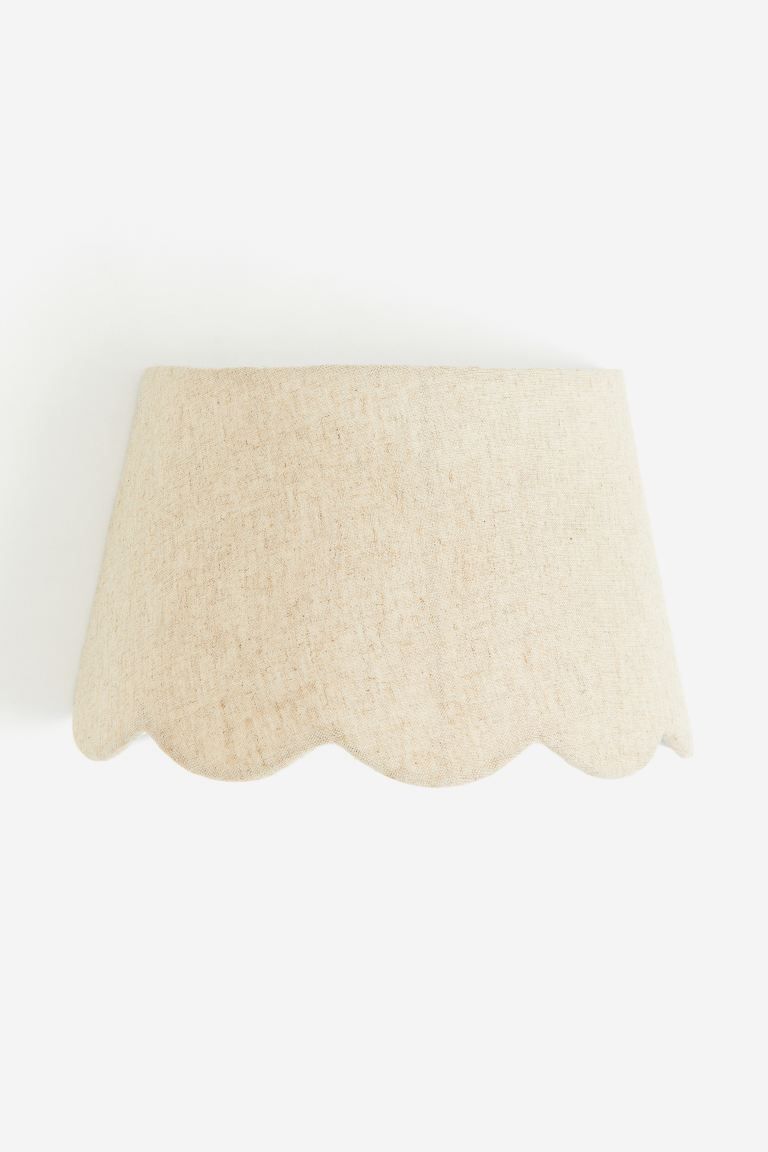 Linen-blend wall lampshade - Beige - Home All | H&M GB | H&M (UK, MY, IN, SG, PH, TW, HK)