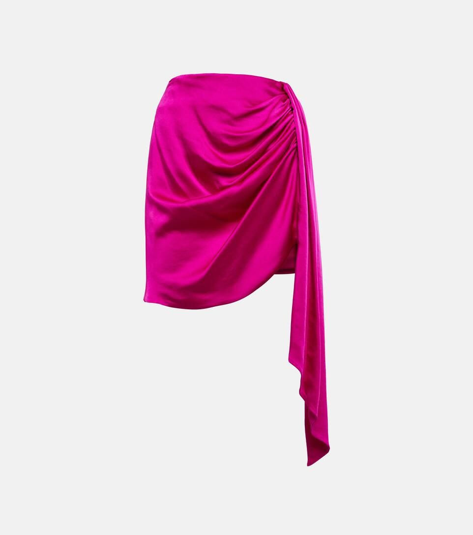 Mae asymmetric draped mini skirt | Mytheresa (US/CA)