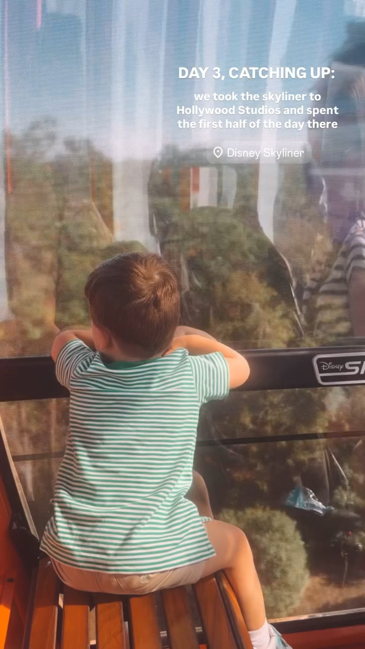 DAY 3, CATCHING UP: we took the skyliner to Hollywood Studios and spent the first half of the day there