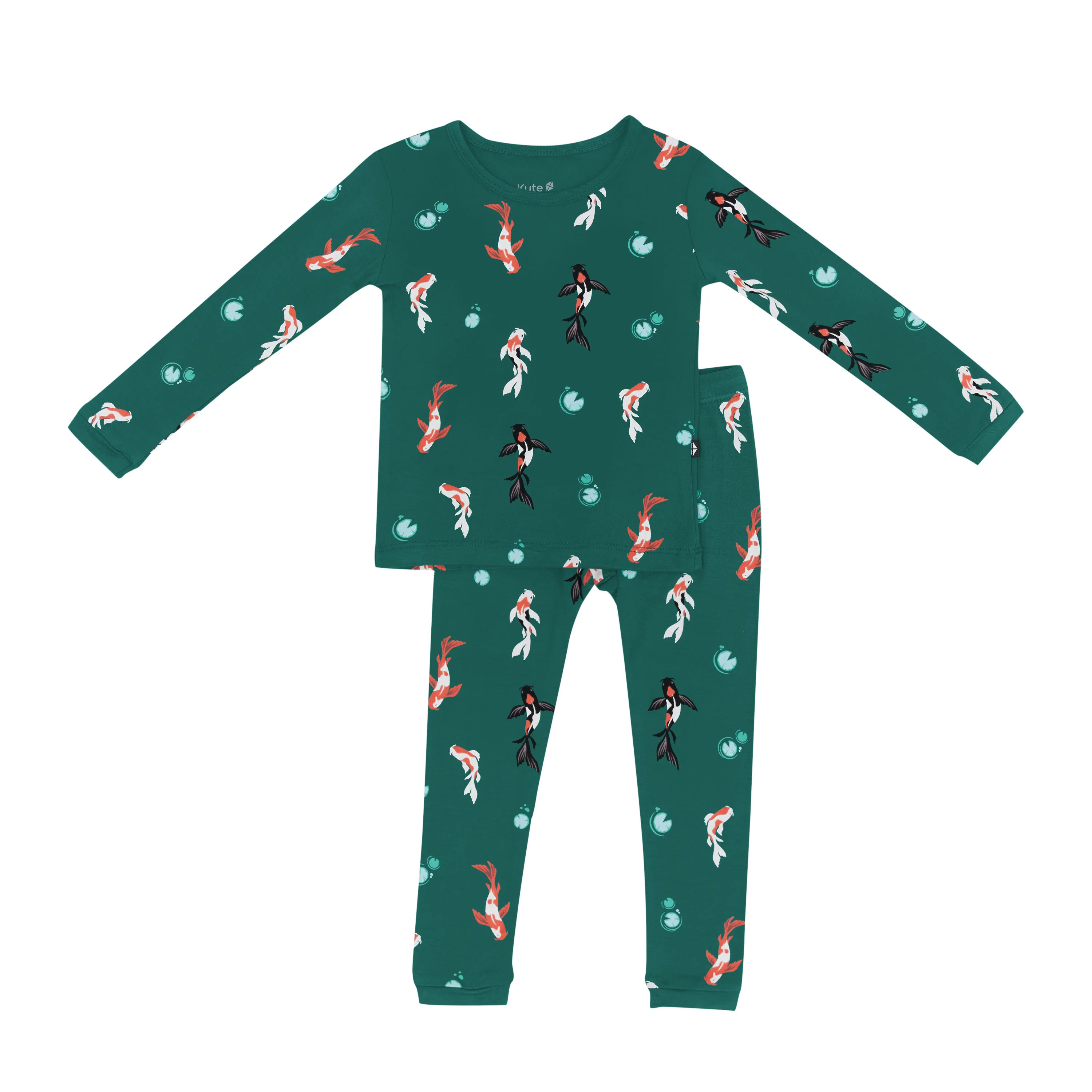 Long Sleeve Pajamas in Koi | Kyte BABY