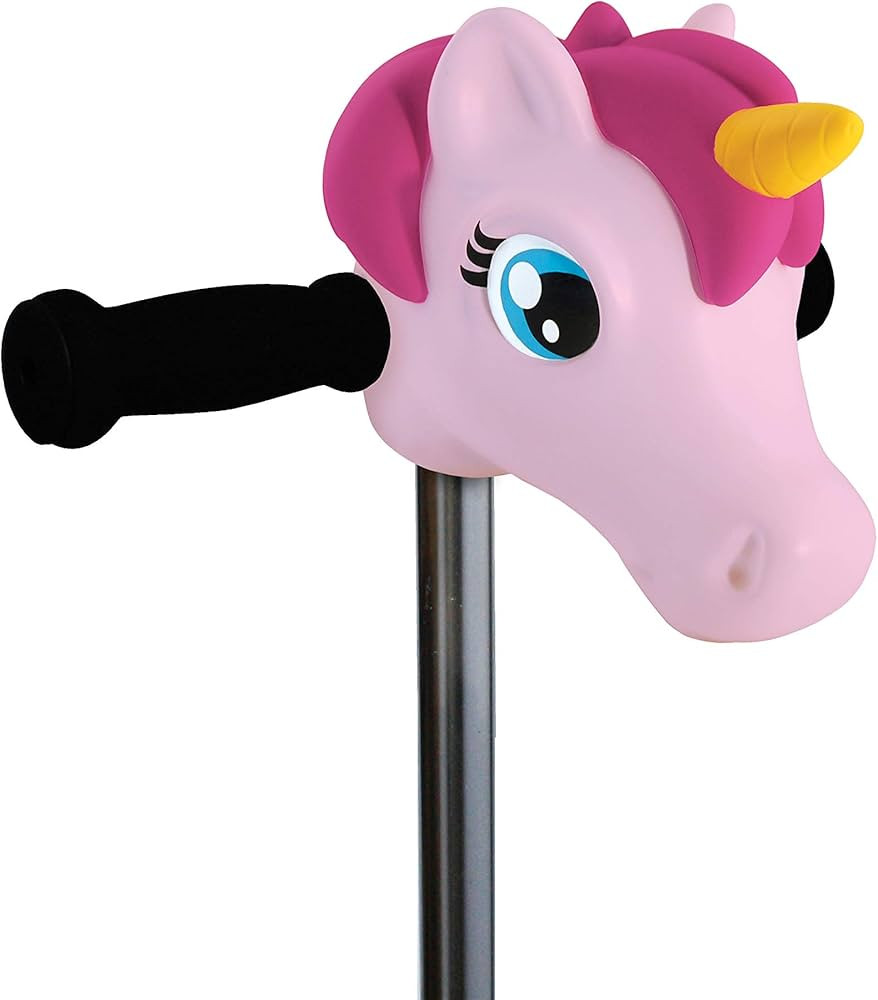 Unicorn: Kids Scooter Accessories | Scootaheadz Scooter Unicorn Head | Light Pink | Fits Most Chi... | Amazon (US)