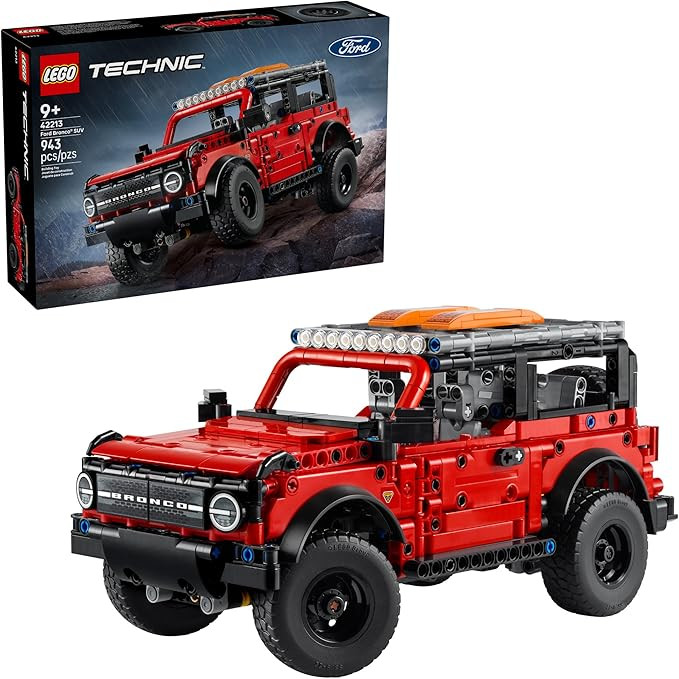 LEGO Technic Ford Bronco Kids Toy Car - Building Toy for Boys and Girls, Ages 10+ - Car Toy and M... | Amazon (US)