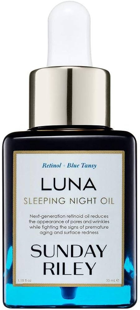 Sunday Riley Luna Retinol Sleeping Anti Aging Night Face Oil | Amazon (US)