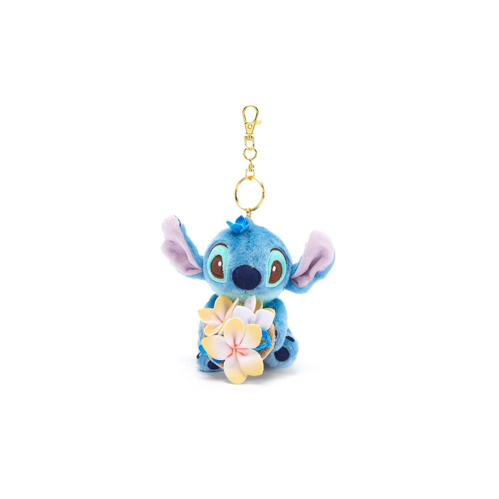 Stitch Summertime Plush Keychain Bag Charm – Lilo & Stitch – 5'' – Disney Store Japan | Disney Store