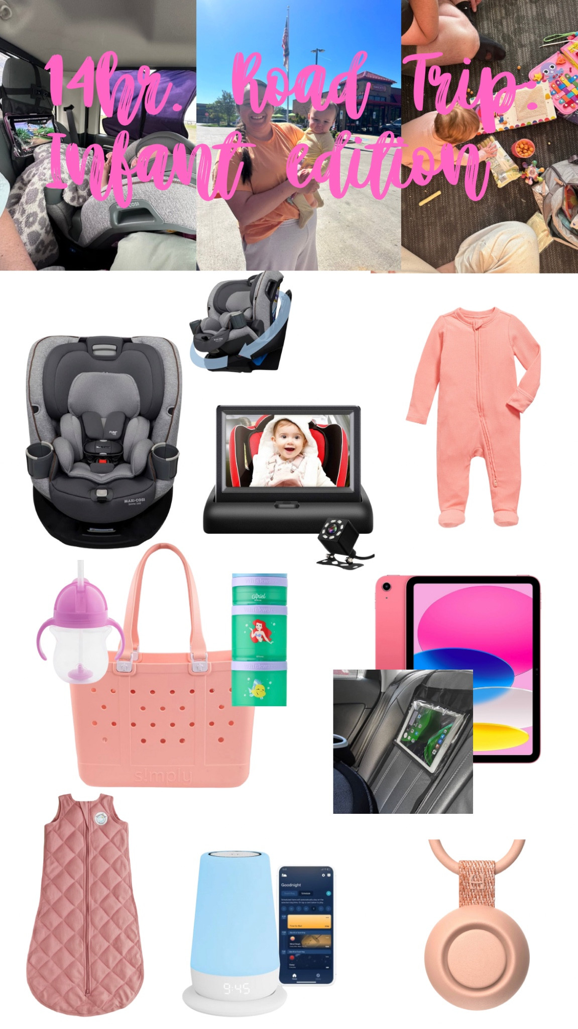 Our 14 hr road trip with a babe!



#LTKtravel #LTKbaby #LTKkids